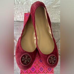 Tory Burch Minnie Travel Ballet with Logo